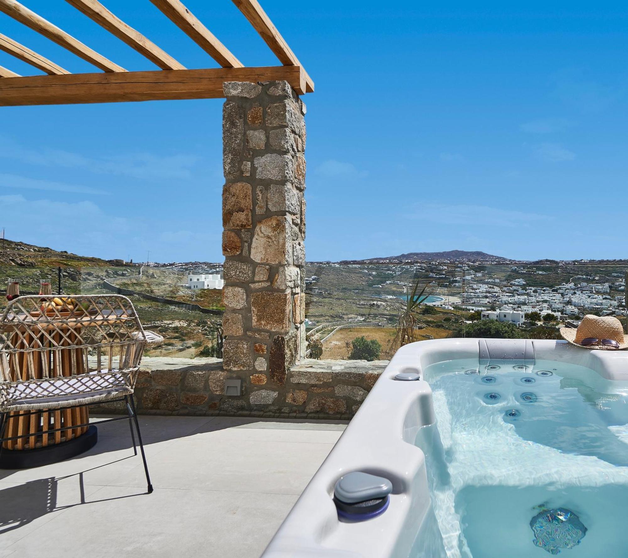 Due Mari Mykonos Hotel Agios Ioannis Diakoftis Екстериор снимка
